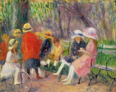 Crianças no parque de William James Glackens